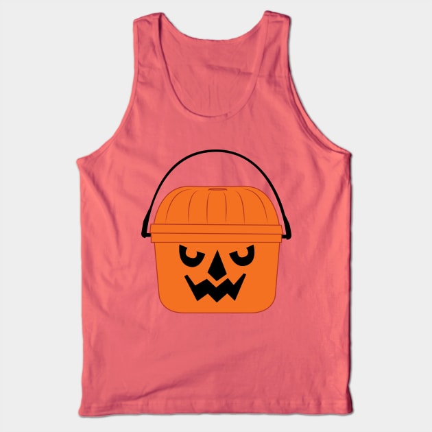 Halloween McBoo Pail | Pumkin Full Color T-Shirt Tank Top by looeyq